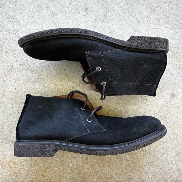 Lucky Brand Masters Chukka Leather Boots Men’s Size 11.5 - Picture 1 of 11